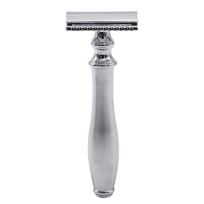 China Face Barber Double Edge Safety Razor, Metal Manual Premium Wet Shaving Classic Razors Fits All Standard Razor Blades for sale