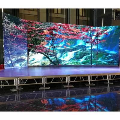 China Indoor Digital Signage Displays p2.976p3.91p4.81 Indoor Led Pantalla Rental Led Display With 250x250mm Panel for sale