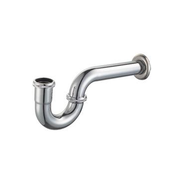 China Modern Factory Direct Sales P Trap Chrome Plated Drain Flexible Hose Fittings for sale