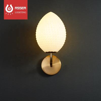 China Modern Led Wall Lamps Modern Plastic Wall Lamp For Living Room Bedroom 3D Priter Wall Lamp for sale