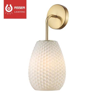 China Modern Pineapple Shape Led 3D Printer Modern Wall Lamp For Bedroom Decor Pineapple Wall Lamp for sale