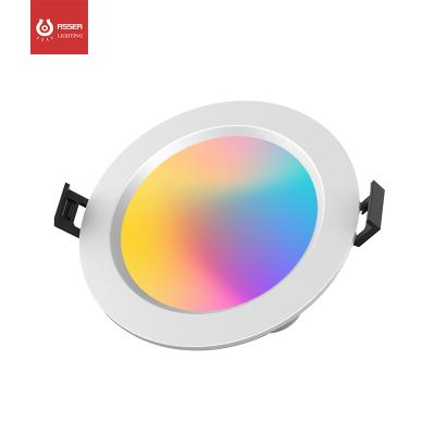 China BT Modern Mesh Series Smart 5W RGB Dimmable LED Down Lights Compatible with Alexa Google Home for sale