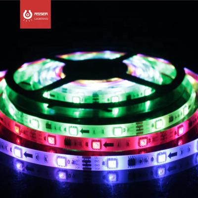 China LANDSCAPE SMART Led RGB Strip High Brightness Waterfrooof Music Remote Control Timer for sale