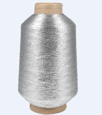 China High Tenacity High quality MX-Type Lurex Metallic Yarn 2*30D polyester /nylon Metallic threads GOLD  SILVER RAINBOW COLORS for sale