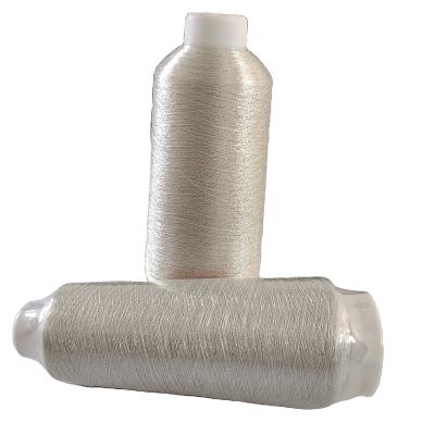 China High Tenacity Embroidery Metallic Thread PURE SILVER   SILVER Golden  MS/ST-Type Metallic Yarn  150D Metallic zari for sale