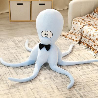 China Eco-friendly Octopus Plush Dolls Pink Blue Green Giant Plush Pillow Soft Stuffed Octopus for sale