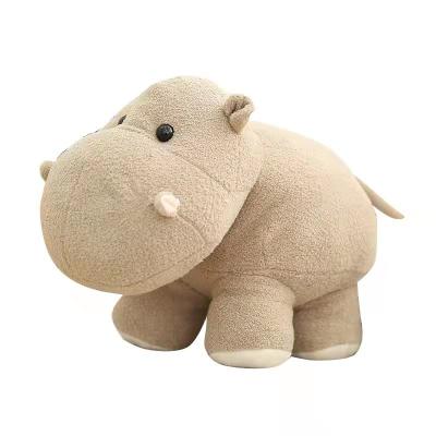 China Creative Eco-friendly Material Wholesale Animals Elephant Hippo Pillow Anime Toys Plush Christmas Stuffed Doll for sale