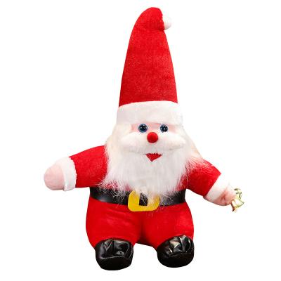 China Eco-Friendly Father Christmas Dolls Plush and Santa Claus Toys Christmas Gift Stuffed Christmas 2021Merry for sale