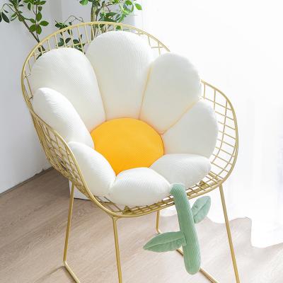 China Eco-friendly Material New Product Cushion Floor Pillow Flower Shaped Seating Cushion Sofa Decorative Cushion for sale