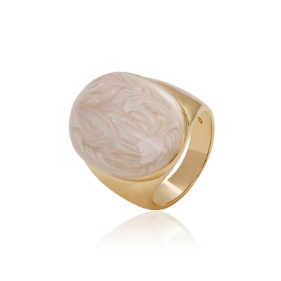 China CLASSIC 14455 simple stone designs other stone jewelry 18k gold fashion wholesale girls rings for sale