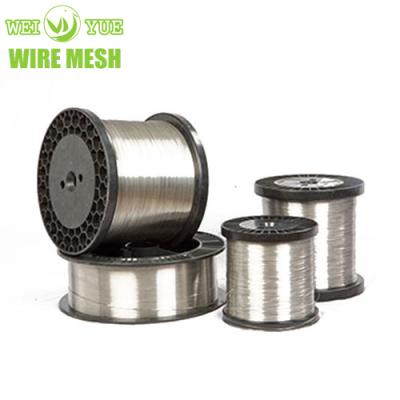 China Industry 304/316 Stainless Steel Wire Mesh Precision Micro Stainless Steel Wire 0.025-0.05mm for sale