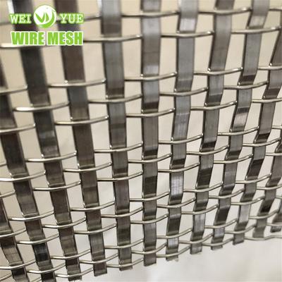 China Decorative Plain Weave Wire Mesh Sheet 6 Gauge Welded Wire Mesh Fence Panels Crimp Woven Wire Mesh for sale