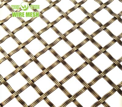 China Plain Weave Wire Mesh Decorative Sheet Titanium Woven Crimp Wire Mesh Woven Wire Mesh for sale