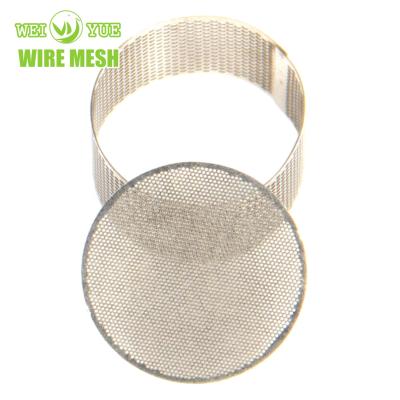 China Custom Corrosion Resistance Steel / Aluminum Metal Mesh Speaker Grill Earphone Filter Etching Mesh for sale