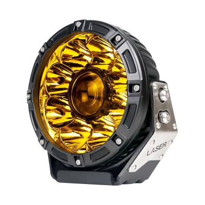 China PC high 9000lm 1900M 7 inch 52W 45W led car lights laser led driving light for trucks for sale