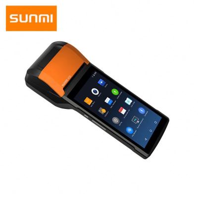 China Portable Handheld POS Terminal SUNMI V2 Android Handheld POS Terminal With Terminal Printer Camera for sale