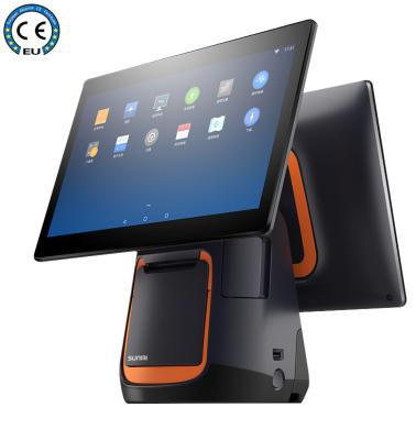 China SUNMI Touch Screen T2 Touch POS Machines Android Touch Screen 15.6+15.6 for sale