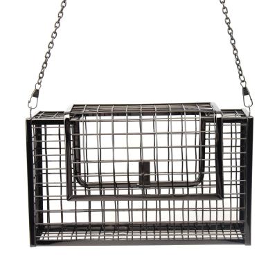 China Fashion Women's New Style Special Personality Cage Bags Metal Mesh Hollow Iron American Shoulder Bag for sale