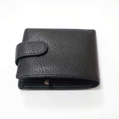 China RFID Classic Magic Removable PU Leather Custom LOGO RFID Storing Men Small Smart Card Money Wallet for sale