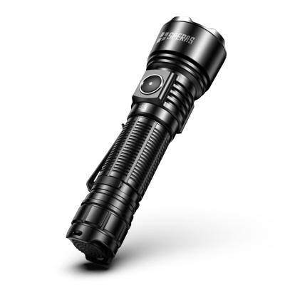 China Industrial Newcomer SPERAS 1300 Lumens Aluminum Alloy Military Quality Torch Light Led Rechargeable Flashlight for sale