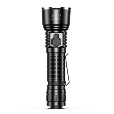 China SPERAS industrial 1300 lumens police military type C tactical rechargeable led flashlight for sale for sale