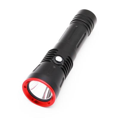 China Original High Quality Cheap Rechargeable Underwater Waterproof Portable Diving Led Flashlight for sale