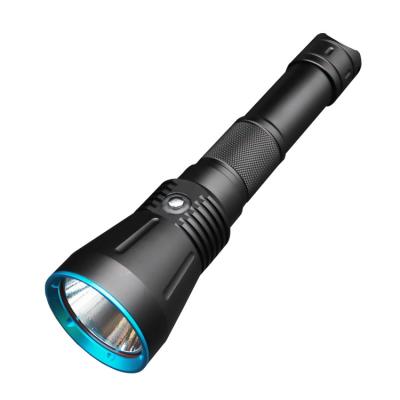 China High Quality 3000 Lumen Rechargeable Outdoor Underwater Professional Emergency Led Torch Submersible Diving Flashlight for sale