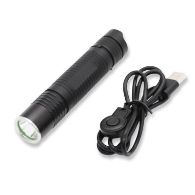 China Hot Sale Aluminum Alloy 2000 Lumen Flashlight Camping Rechargeable Light Torches for sale