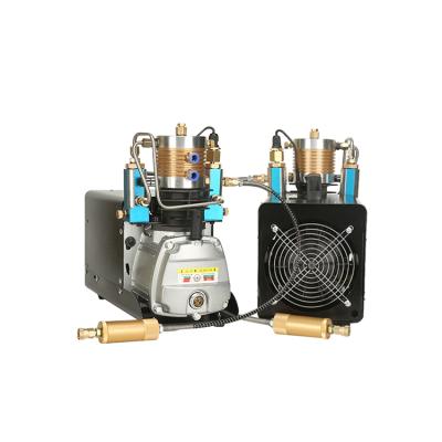 China 4500psi pcp compressor cylinder pump lubricated diving air for sale