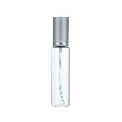 China Pen Glass Refillable Travel Perfume Spray Bottle Aluminum Cap 15Ml for sale