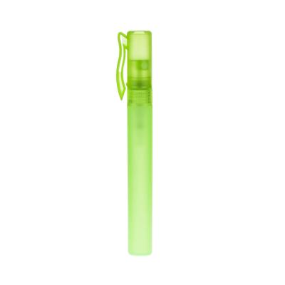 China 8Ml Green Pen Travel Perfume Atomizer Sample Plastic Ptravel Perfume Container for sale