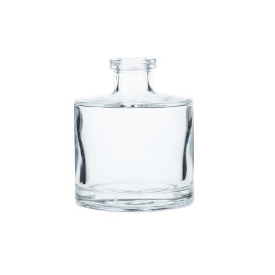 China Cylinder Transparent Empty Diffuser Bottles Aroma Reed Diffuser Glass Bottles for sale