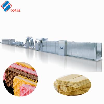 China food & Full Automatic Beverage Factory Wafer Making Machine Wafer Biscuit Machine Production Line for sale