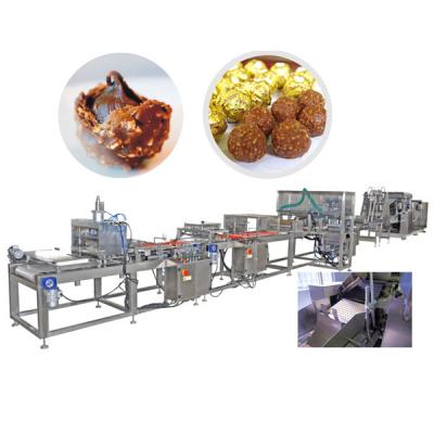 China food & Beverage Factory China High Quality Coral Wafer Making Line Cavity Wafer Production Line Ball Wafer Making Line for sale