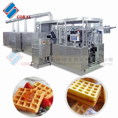 China Hot Sale Wafer Maker Wafer Maker Stainless Steel Waffle Maker Soft Wafer Machine Production Line for sale