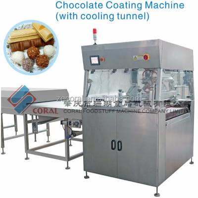 China Professional chocolate enrobing line QKL for sale