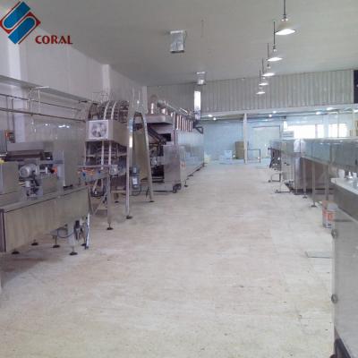 China Hollow Chocolate Wafer Cookie Production Food Machine Production Line for sale