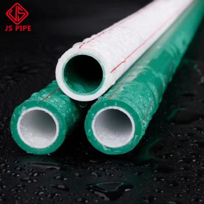 China Water supply PN2.0 polypropylene random copolymer plastic tubing all size ppr pipes for sanitary water supply for sale