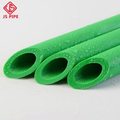 China Water Supply Green Color Flexible Plastic Underground PP-R Pipe , All PPR Pipe Full Size Shape In Tubing for sale