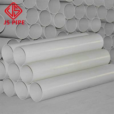 China Factory price finolex pvc pipes 400mm 450mm 500mm diameter corrosion resistant pvc pipe for sale