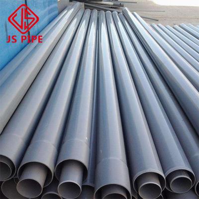 China Corrosion Resistant Blue Color 400 Mm 45 0mm Pvc U Tube Water Pipe Price Drainage Pipes And Fittings for sale