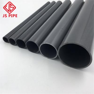 China 4 Inch Pvc Pipe Corrosion Resistant Black Plastic Rigid Clear Tubing Rigid PVC Pipe for sale