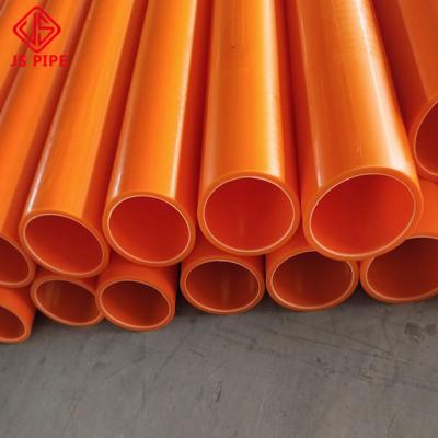 China Non-excavation Innder 235mm diameter 100mm 125mm 150mm 175mm 200mm 250 mm cable protection conduit mpp power pipe for sale