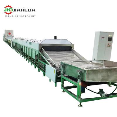 China Industrial Parts Cleaning Household Oven Accessories Cleaning Line Type Ultrasonic Cleaning Manufacturers Conveyor Passivation Machine Customized for sale