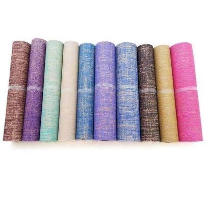 China Natural Organic Yoga Mat Jute Environmental Hemp Yoga Mat Custom Made High Density Eco-Friendly Quality for sale