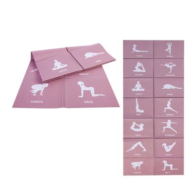 China High Quality Eco-friendly Kids Fold Sports Gymnastics Folding Yoga Mat for sale