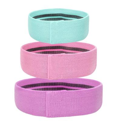 China Wholesale Unbreakable Factory Design Thickened Hip Resistance Bands Booty Bands for sale