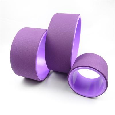 China Fitness Cheap Cost Wholesale Custom Logo Yoga Wheel Set ABS Fitness Yoga Wheel For Sale for sale