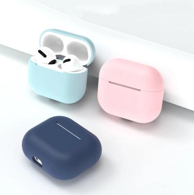 China Protector Cover 2022 New Silicone Earbuds Case With Hooker For 3 Cases for sale