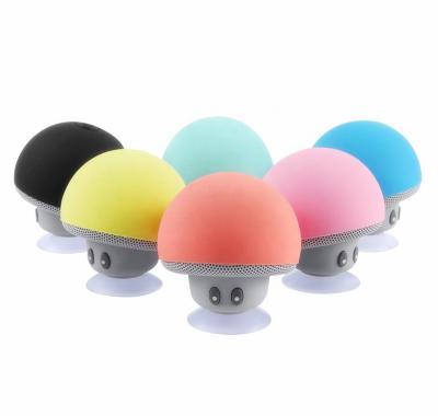 China Mini Amazon 2021 Selling Cute Mini Mushroom Wireless Portable Waterproof Shower Speaker For Mobile Phone for sale